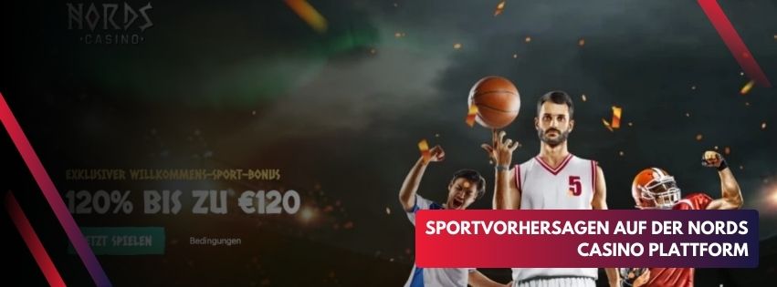 Sportvorhersagen auf der Nords Casino Plattform