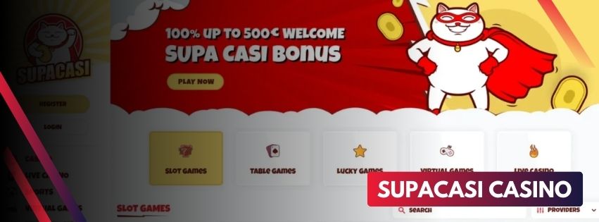 Glücksspiel und Sportwetten: Versuchen Sie Ihr Glück im SupaCasi Casino